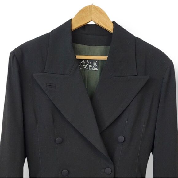 John Galliano Plein Sud 1990 S/S Les Gitans Runway Vintage Wool Blazer Jacket - Picture 6 of 17